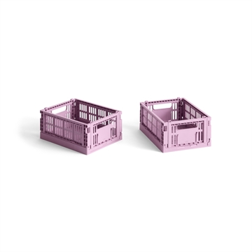 HAY Colour Crate Mini (2 stk.) - Dusty Rose